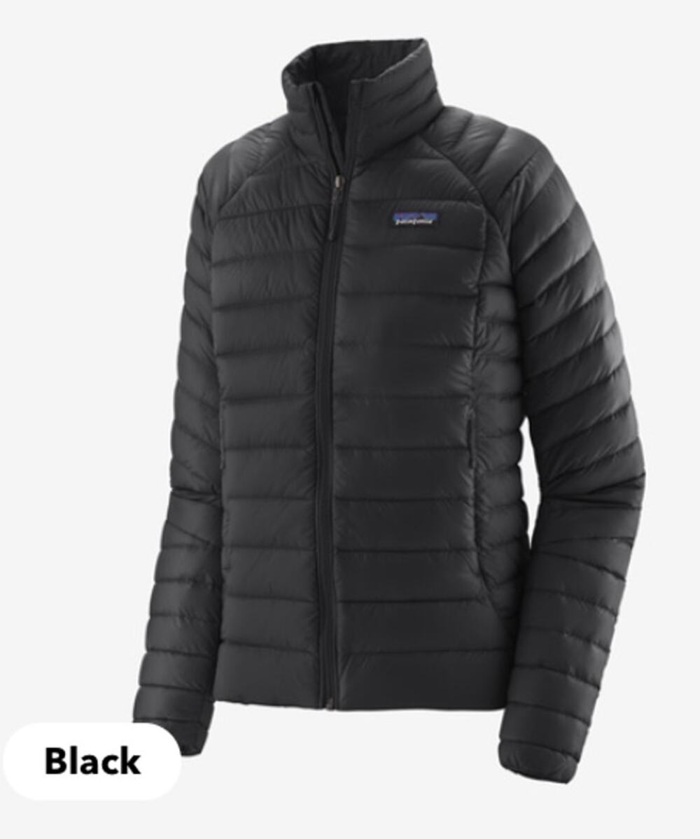 Patagonia black Quilted Puffer Jacket Down Sweater
